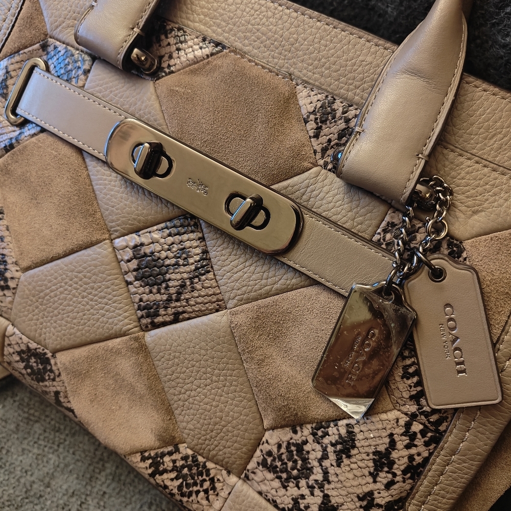 Coach Patchwork Swagger Retired - image 3